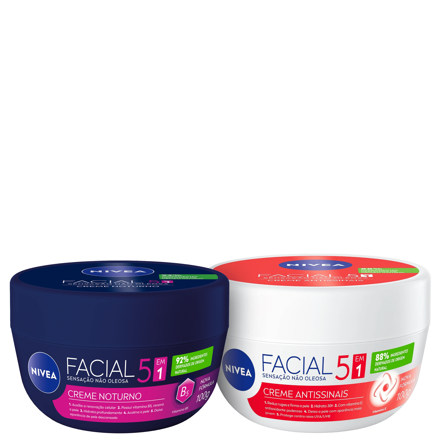 Kit NIVEA 5 em 1 2 Produtos