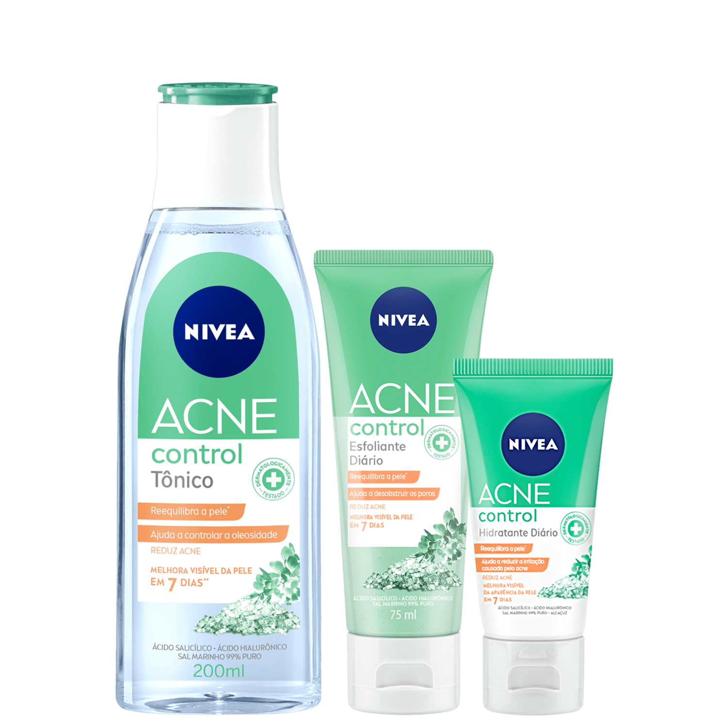 Kit NIVEA Acne Control Trio 3 Produtos
