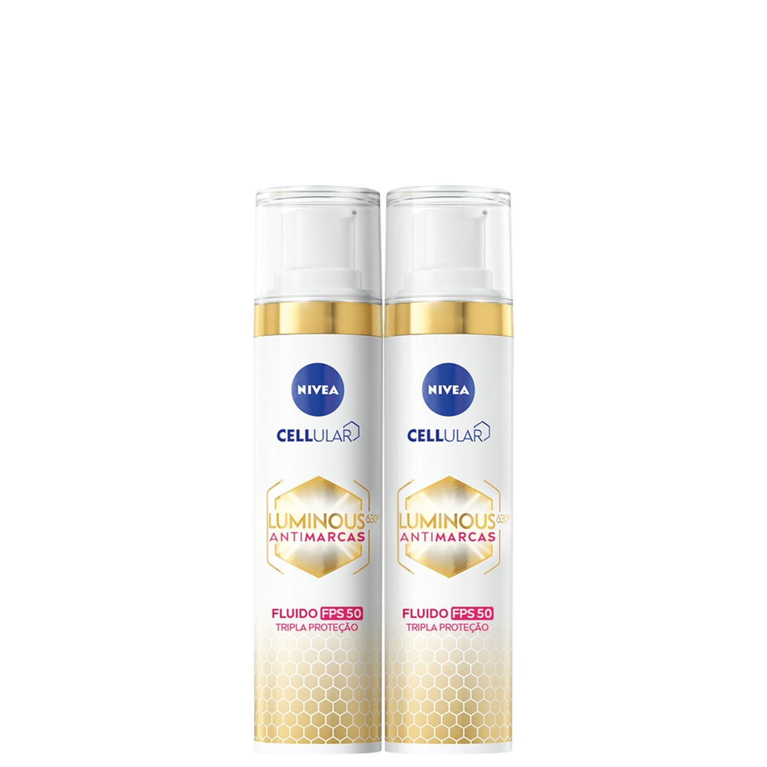 Kit NIVEA Cellular Luminous 630 FPS 50 2 Unidades