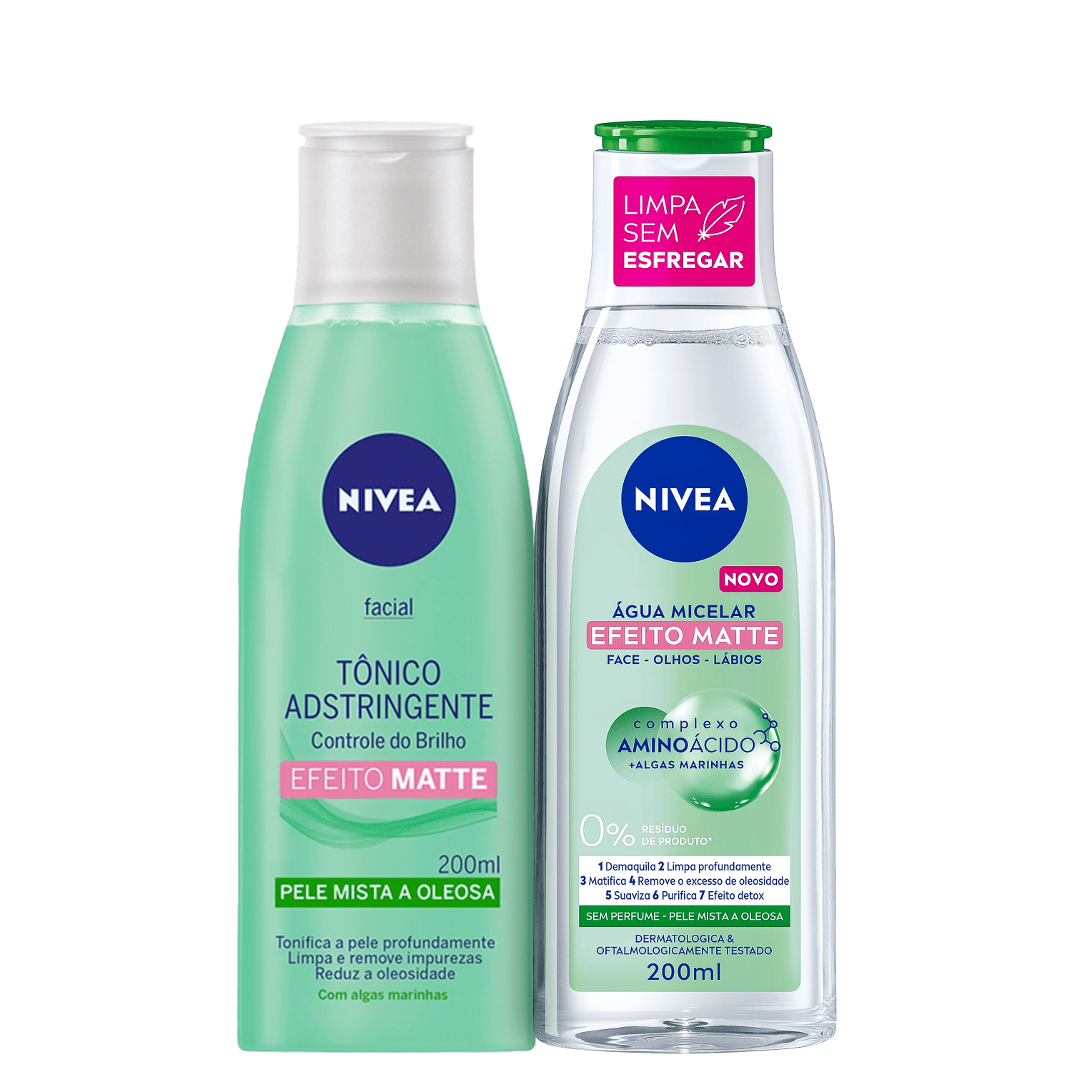 Kit NIVEA Efeito Matte Duo 2 Produtos