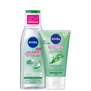 Kit NIVEA Efeito Matte Dupla Ação 2 Produtos