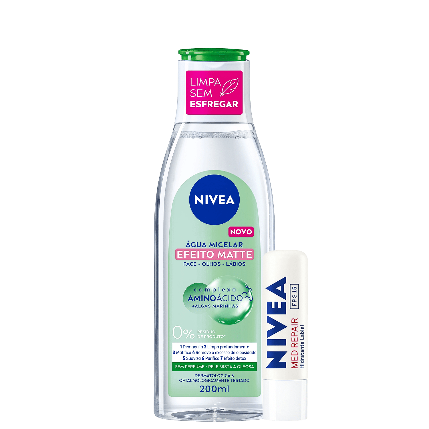 Kit NIVEA Efeito Matte Med Repair 2 Produtos