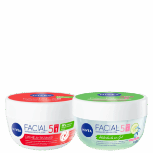 Kit NIVEA Facial 5 em 1 2 Produtos