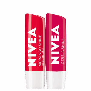 Kit NIVEA Morango Cereja Shine 2 Produtos