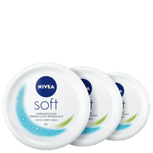 Kit NIVEA Soft Mini Trio 3 Unidades