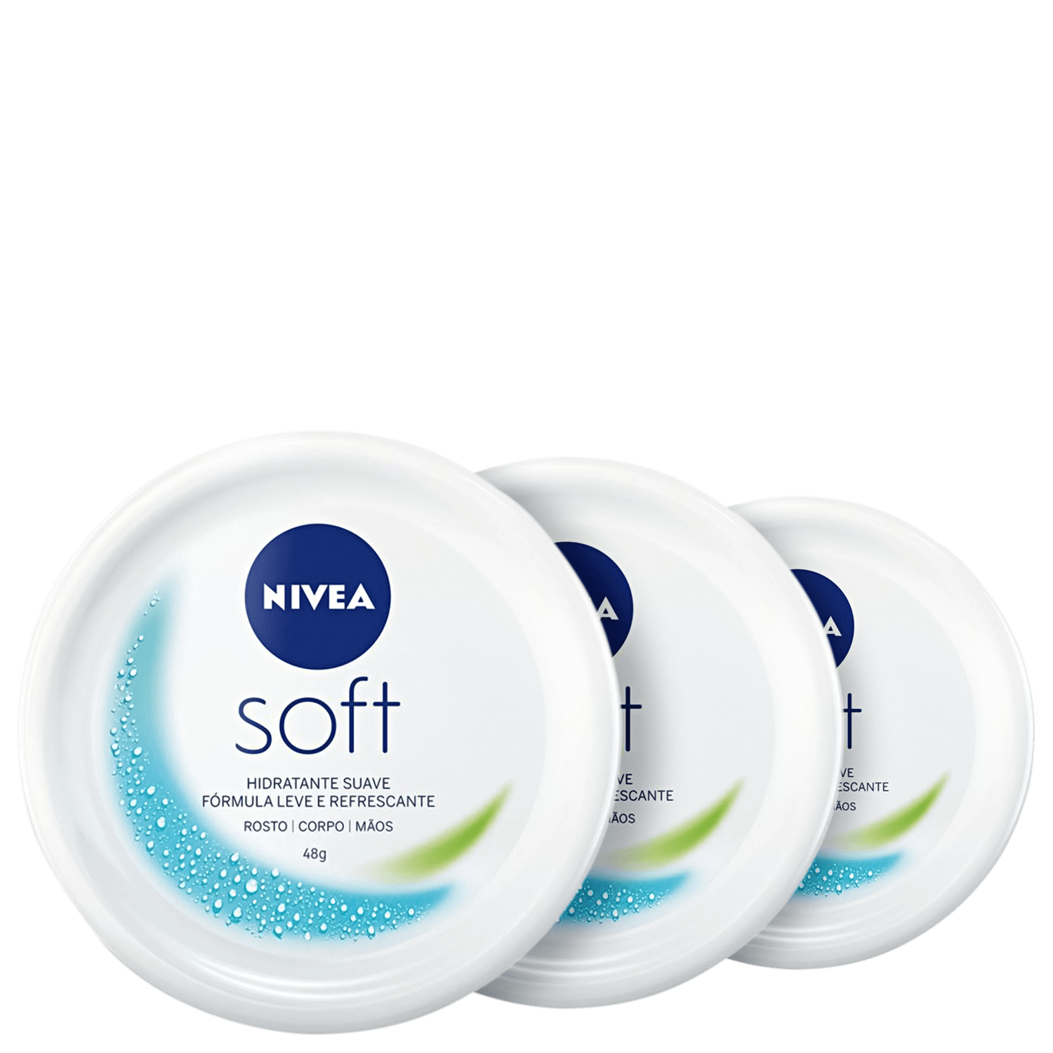 Kit NIVEA Soft Mini Trio 3 Unidades