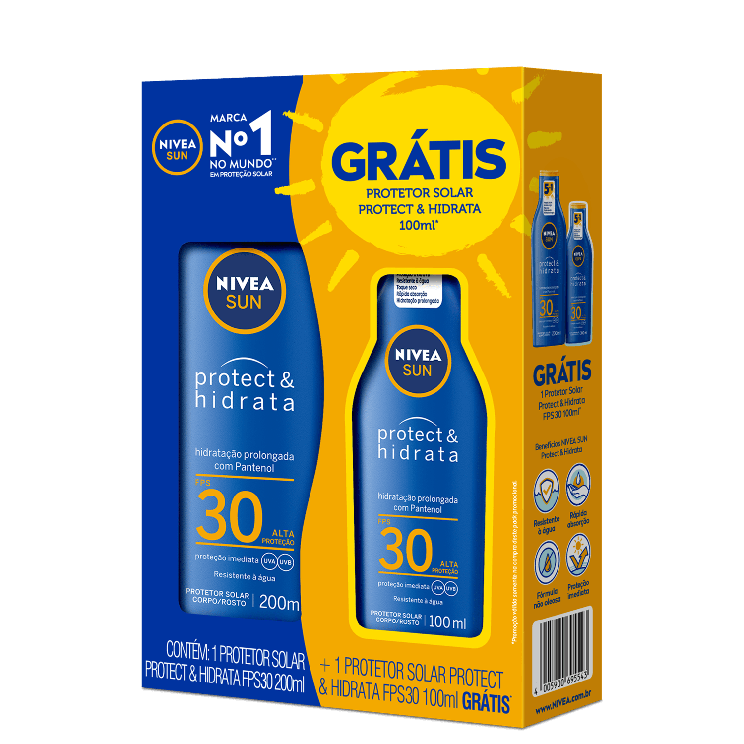 Kit NIVEA Sun Protect & Hidrata FPS30 2 Produtos
