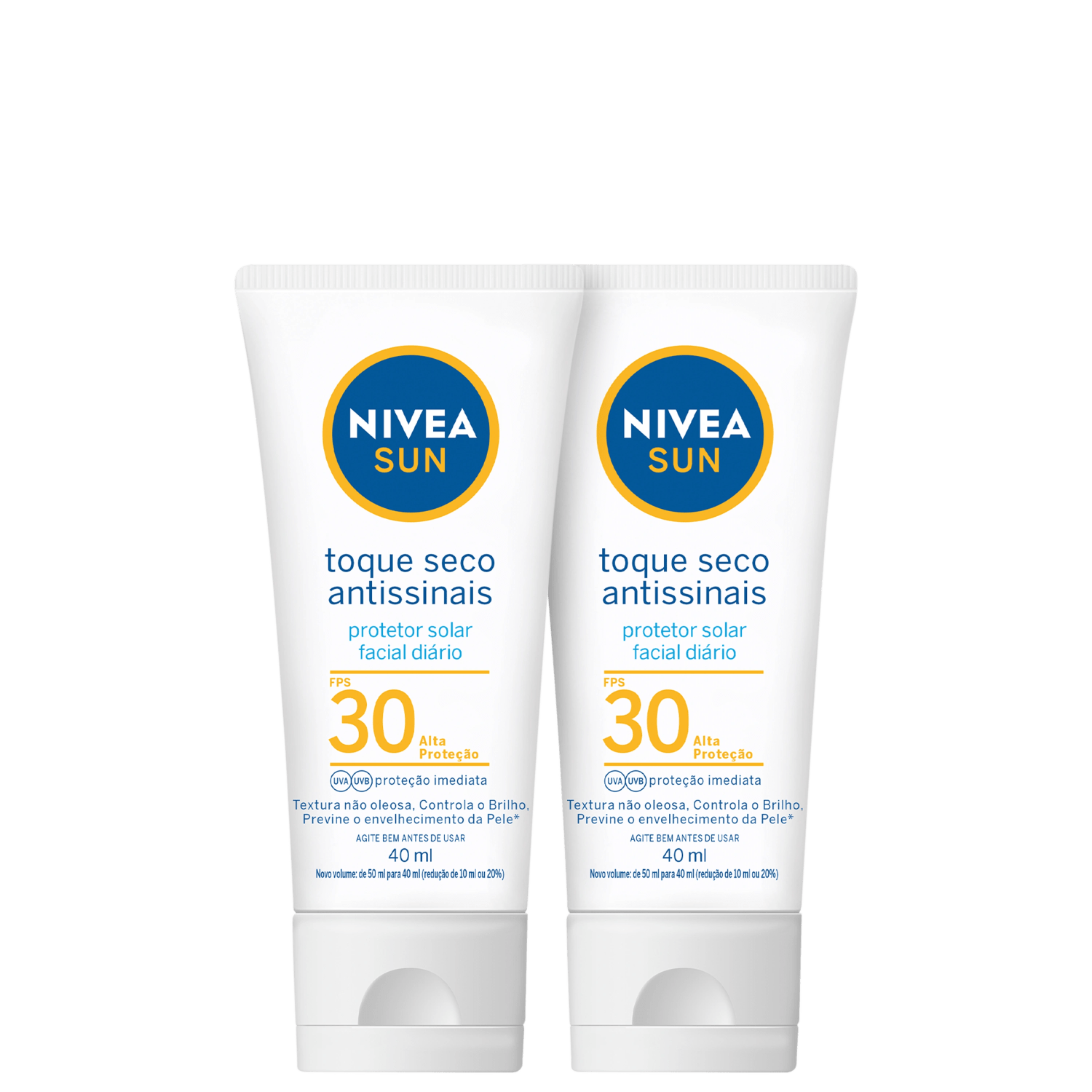 Kit NIVEA Sun Toque Seco Antissinais FPS 30 2 Unidades