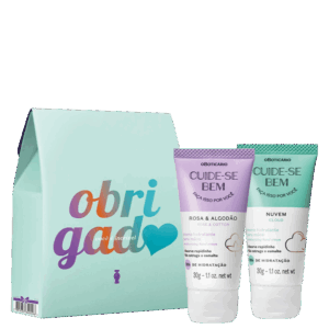 Kit O Boticário Cuide-se Bem Obrigadx 2 Produtos