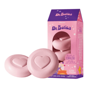 Kit Sabonetes em Barra o Boticário Dr Botica Banho do Coração 3x80g