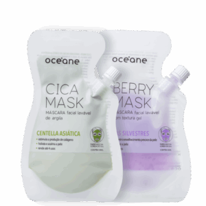 Kit Océane Berry & Cica Mask 2 Produtos