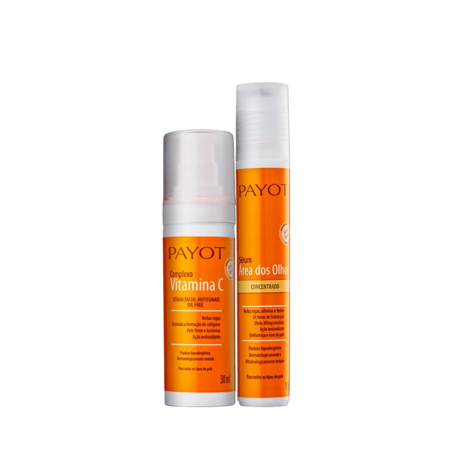 Kit Payot Vitamina C Sérum para Área dos Olhos Sérum Anti-idade