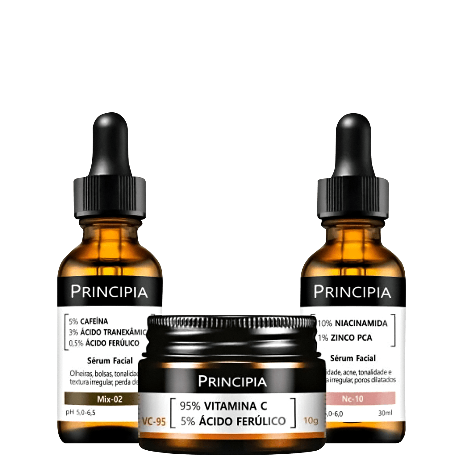 Kit Principia Nc-10 VC-95 Mix-02 3 Produtos