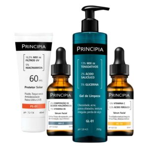 Kit Principia Quarteto de Tratamento Essencial 4 Produtos