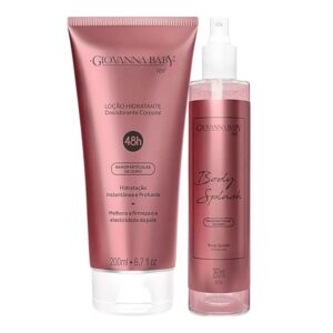 Kit Giovanna Baby Rose Body Splash + Loção Hidratante Kit Giovanna Baby Rose Body Splash + Loção Hidratante