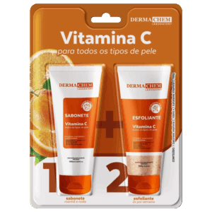 Kit Sabonete e Esfoliante Vitamina C 1 Kit Kit Sabonete e Esfoliante Vitamina C 1 Kit