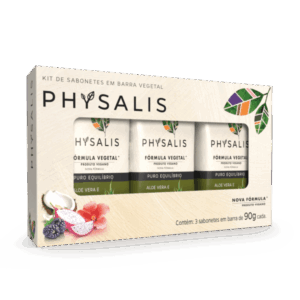 Kit Sabonete em Barra Physalis Puro Equilíbrio 90g