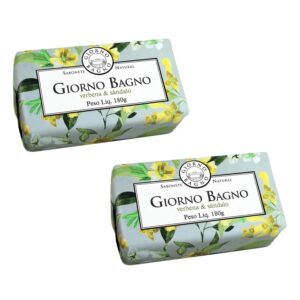 Kit Sabonete Giorno Bagno Verbena & Sândalo 180g 2 Unidades