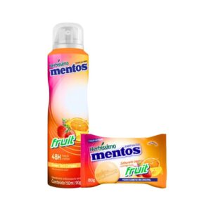 Kit Sabonete Vegetal e Desodorante Herbsimo Mentos Fruit