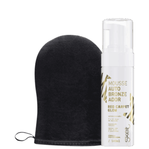 Kit Autobronzeador Skelt Red Carpet Glow Mitt Mousse 2 Produtos