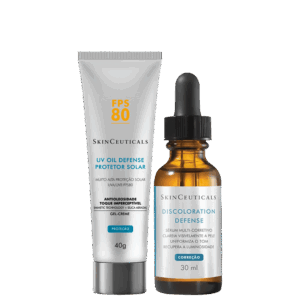 Kit SkinCeuticals Discoloration Defense FPS 80 2 Produtos Kit SkinCeuticals Discoloration Defense FPS 80 2 Produtos