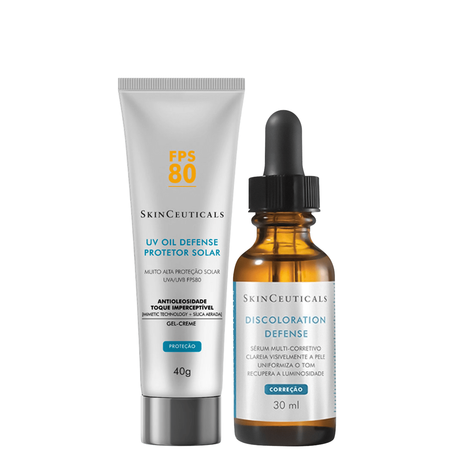 Kit SkinCeuticals Discoloration Defense FPS 80 2 Produtos