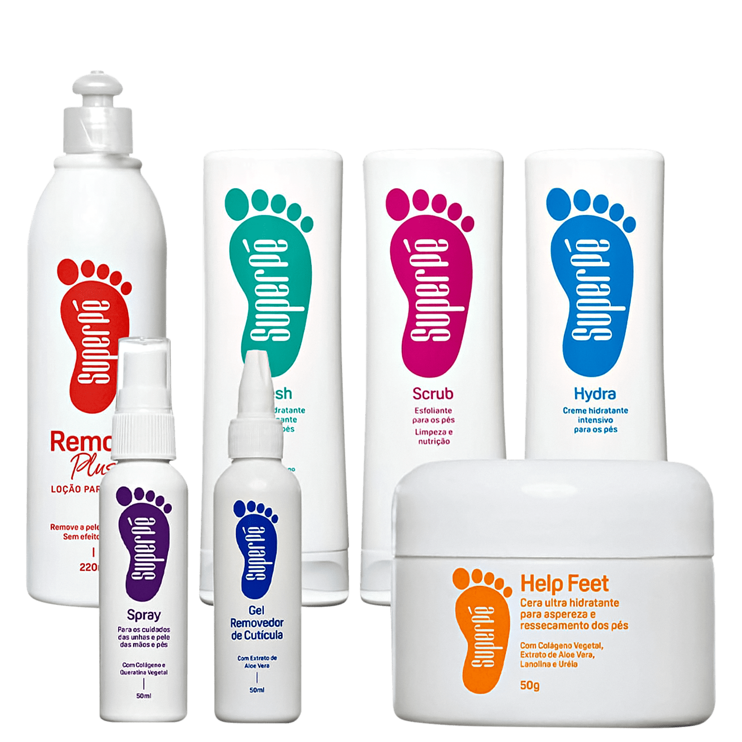 Kit Super Pé Terapia Podal 7 Produtos