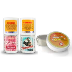 Kit Top Beauty Base Fortalecedora Nylong Bombatina Cerinha Abençoada