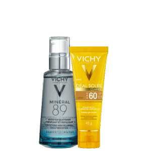Kit Vichy Minéral 89 Idéal Soleil Clarify FPS 60 Média 2 Produtos Kit Vichy Minéral 89 Idéal Soleil Clarify FPS 60 Média 2 Produtos