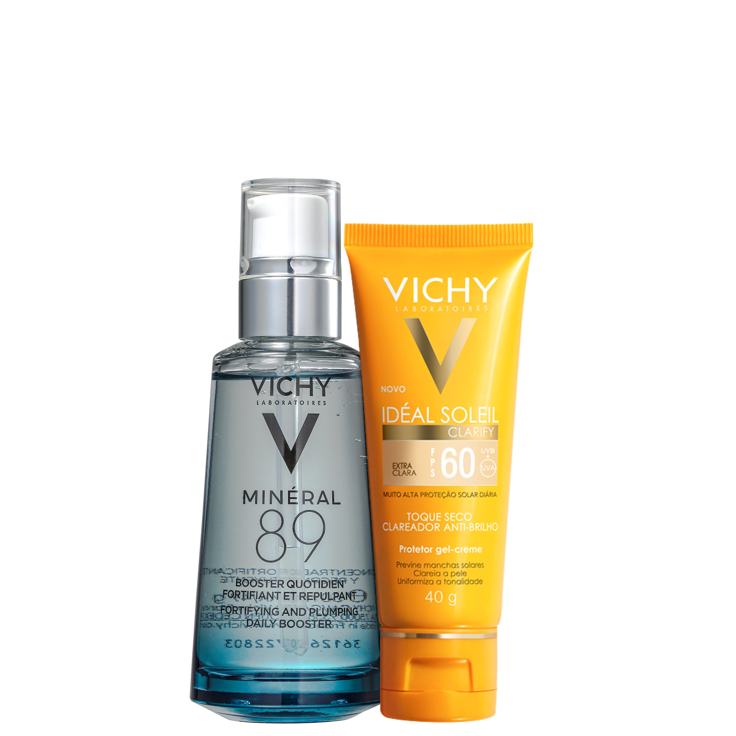 Kit Vichy Minéral Clarify FPS 60 Extra Clara 2 Produtos
