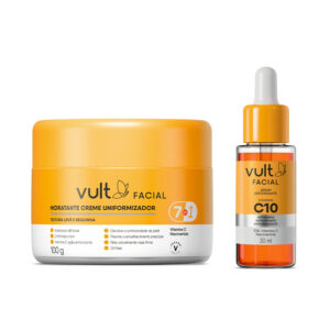 Kit Vult Facial Vitamina C Antioxidante 2 Produtos Kit Vult Facial Vitamina C Antioxidante 2 Produtos