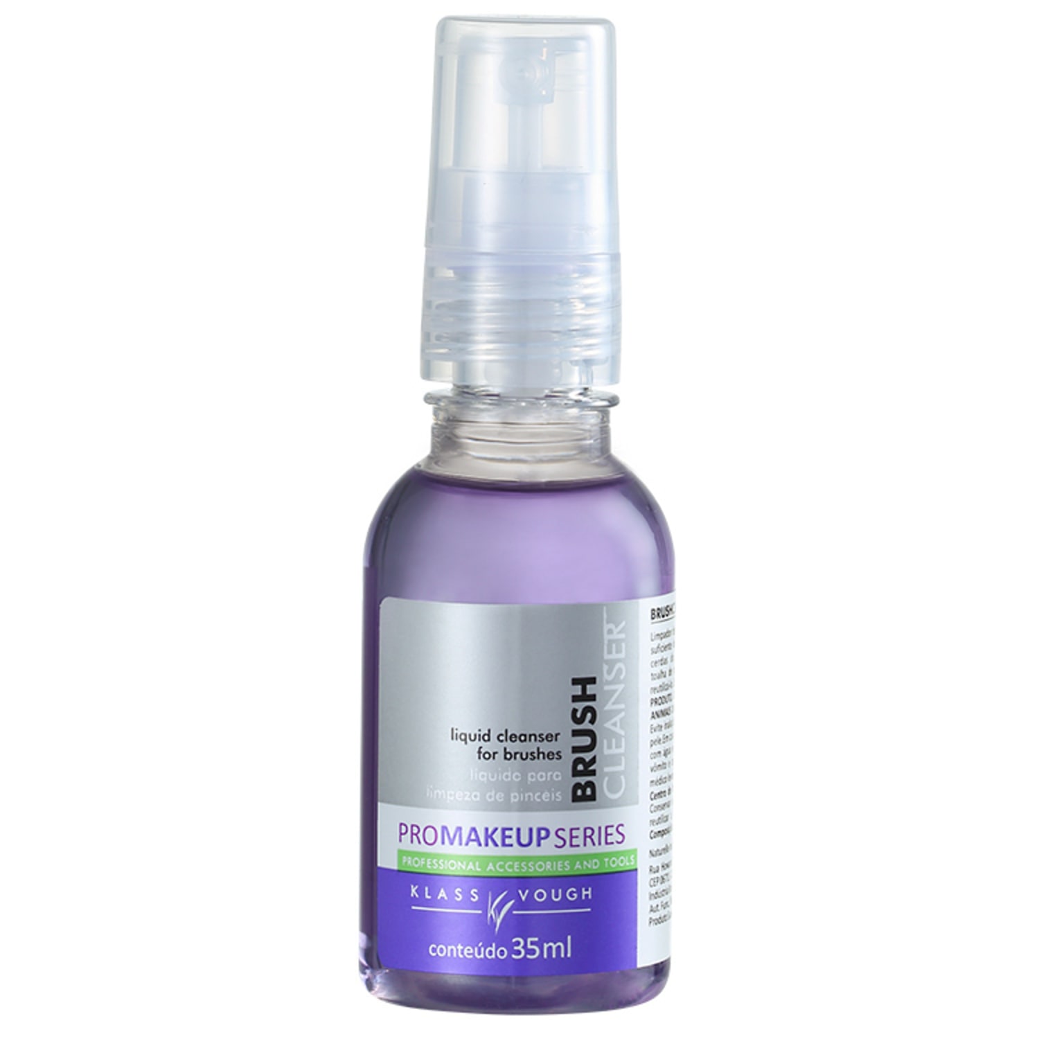 Limpador Klass Vough Pro Makeup Series de Pincéis 35ml
