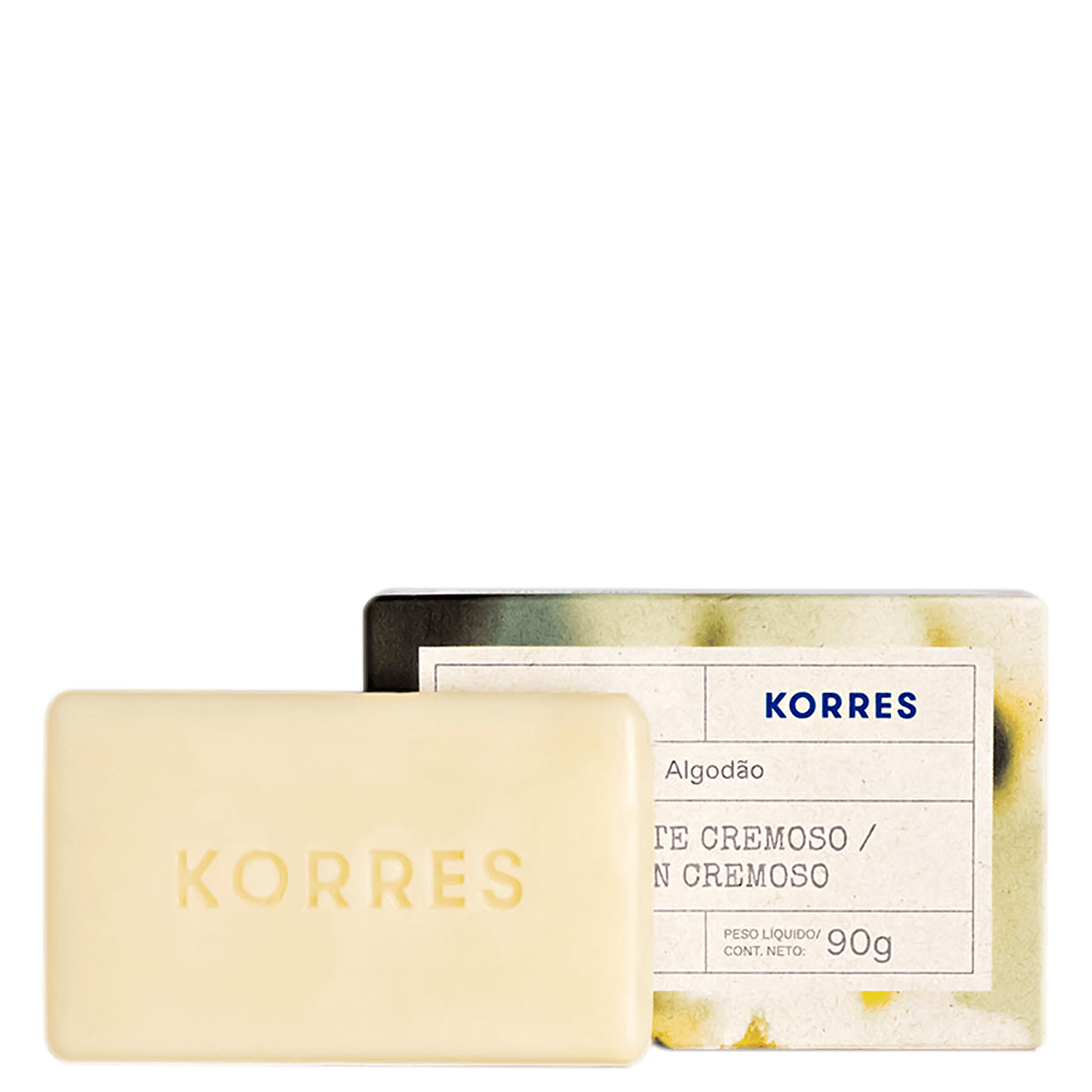 Sabonete em Barra Korres Algodão Puro 90g