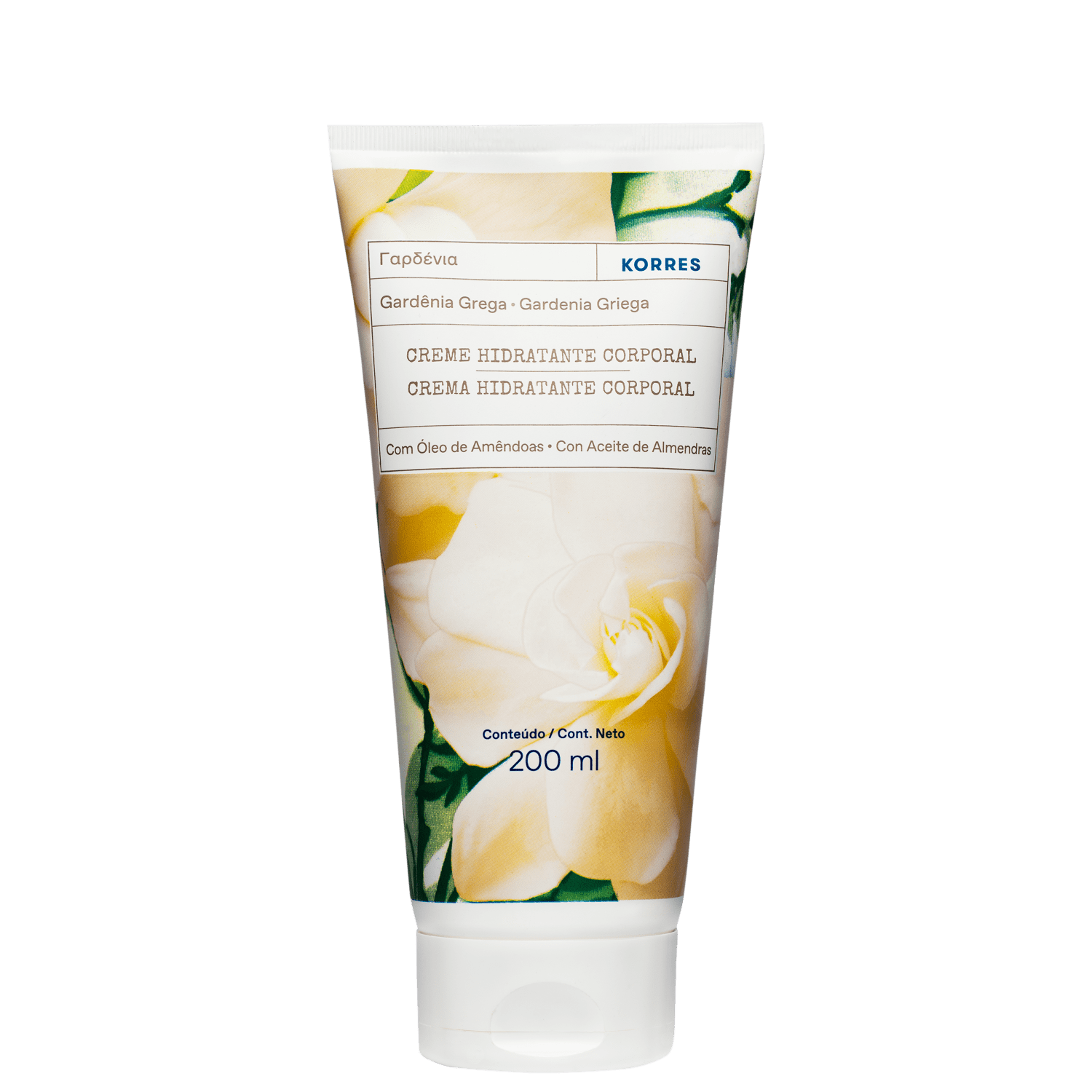 Creme Corporal Korres Gardênia Grega Hidratante 200ml