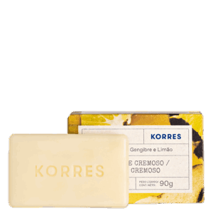 Sabonete em Barra Korres Gengibre e Limão 90g
