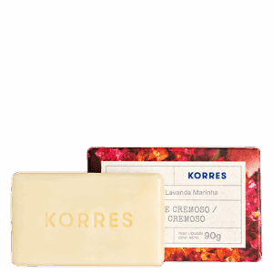 Sabonete em Barra Korres Lavanda do Mar da Grécia 90g