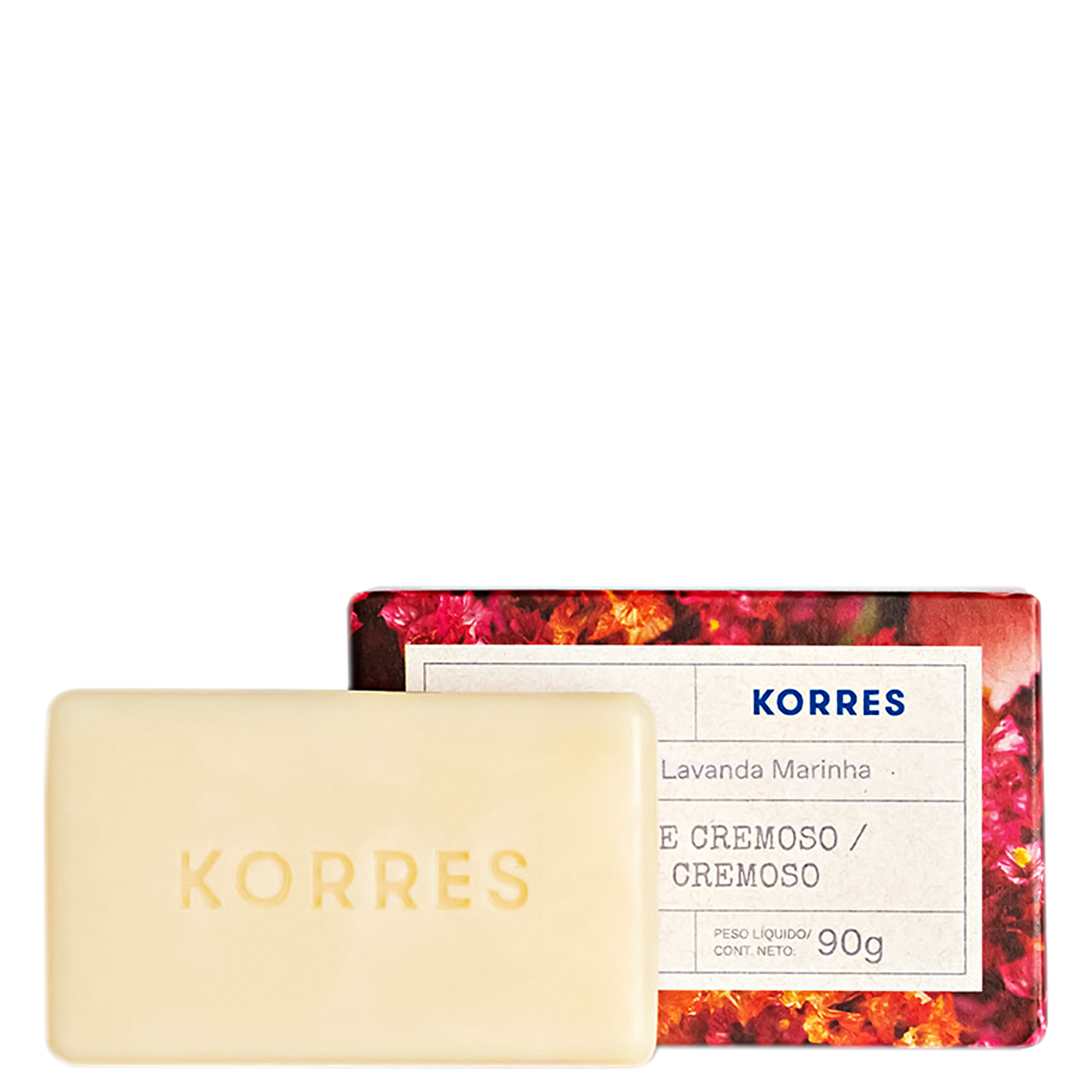 Sabonete em Barra Korres Lavanda do Mar da Grécia 90g