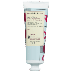 Creme Hidratante para as Mãos Korres Óleo de Amêndoas FPS 15 75ml