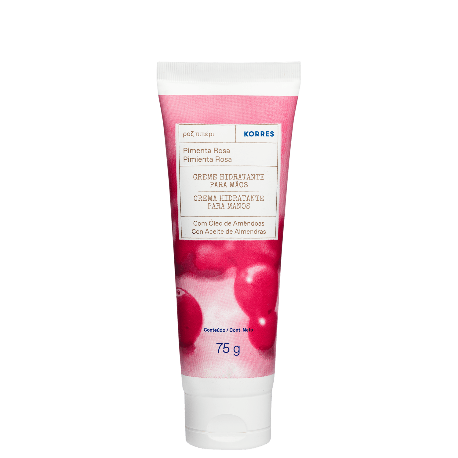 Creme para Mãos Korres Pimenta Rosa 75ml