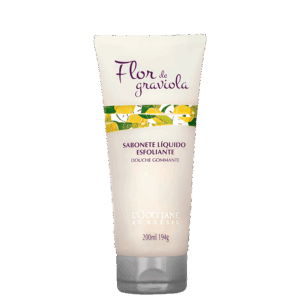 Sabonete Líquido Esfoliante L’Occitane au Brésil Flor de Graviola 200ml Sabonete Líquido Esfoliante L’Occitane au Brésil Flor de Graviola 200ml