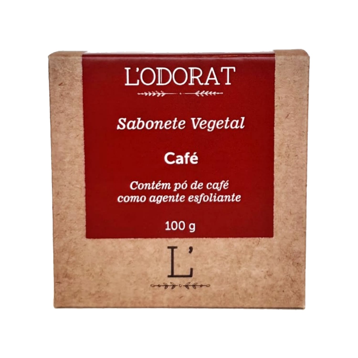 Sabonete Esfoliante L’ODORAT Café 100g