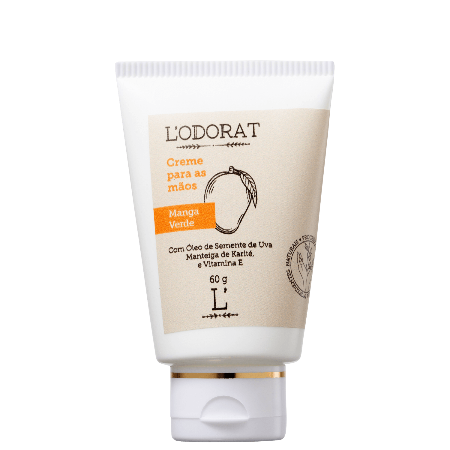 Creme para Mãos L’ODORAT Manga Verde 60g