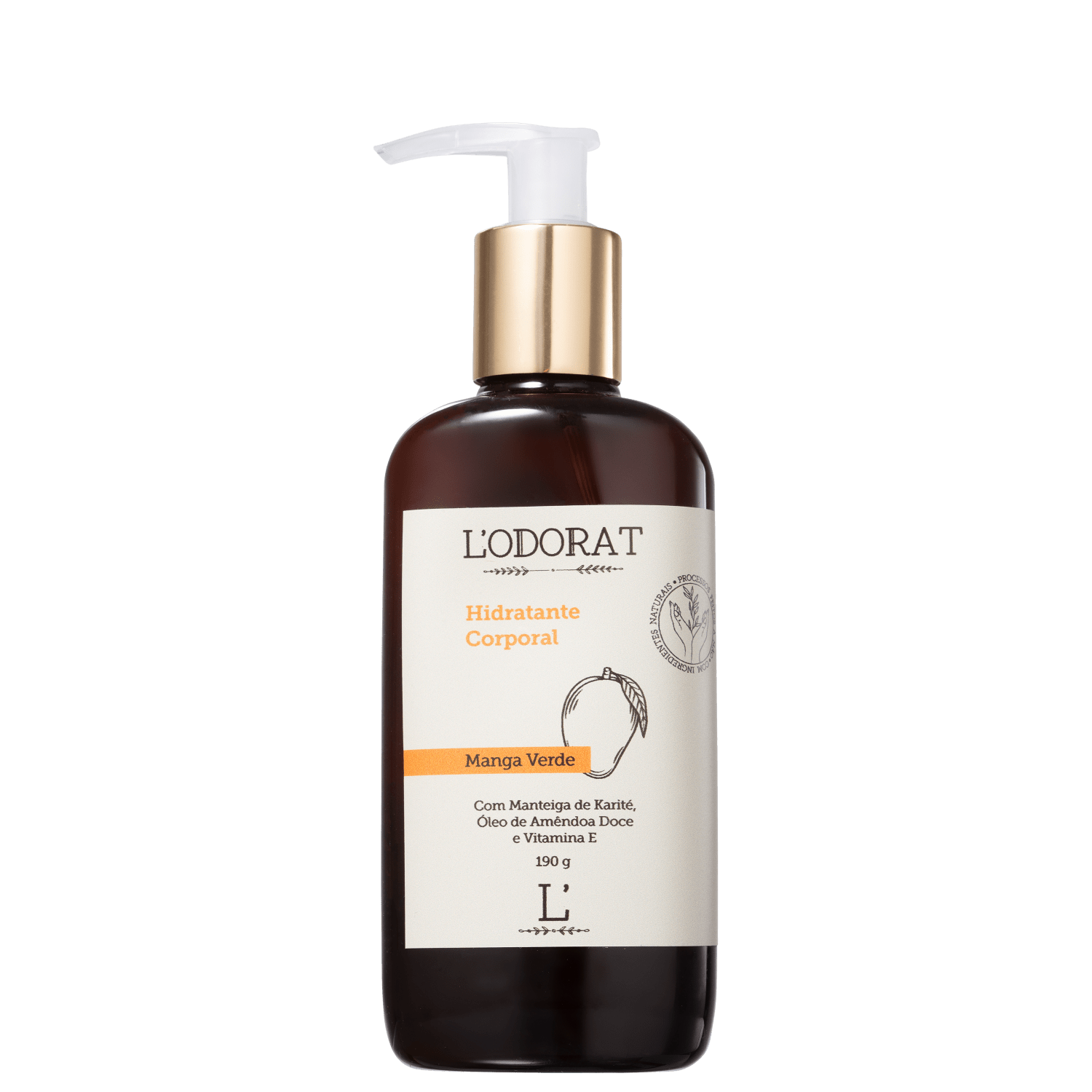 Hidratante Corporal L’ODORAT Manga Verde 190g