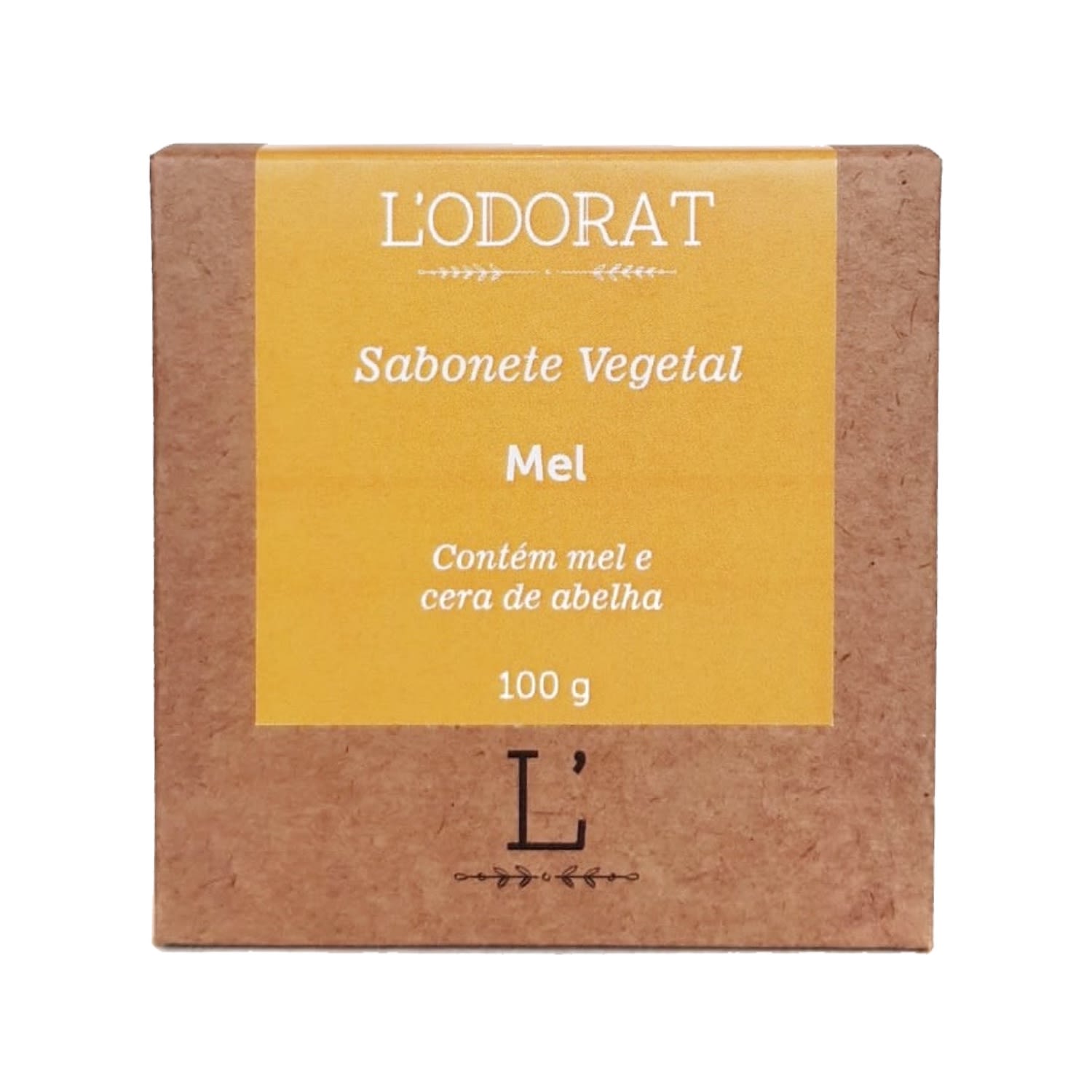 Sabonete em Barra L’ODORAT Mel 100g