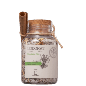 Escalda-Pés L’ODORAT Menta Alecrim e Capim Limão 150g