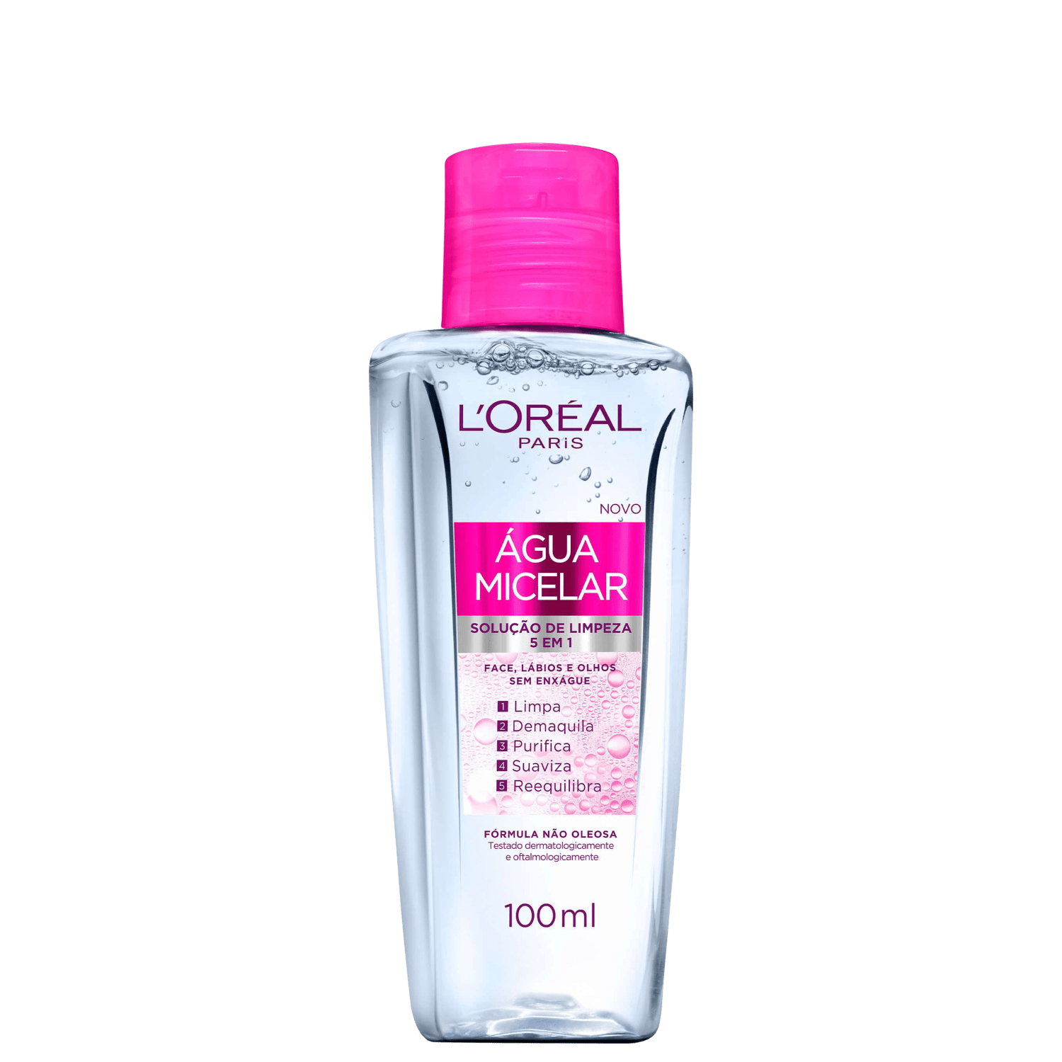 Água Micelar L’Oréal Paris Dermo Expertise Solução de Limpeza 5 em 1 100ml