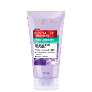 Gel de Limpeza L’Oréal Paris Revitalift Hialurônico Antioleosidade 150g Gel de Limpeza L’Oréal Paris Revitalift Hialurônico Antioleosidade 150g