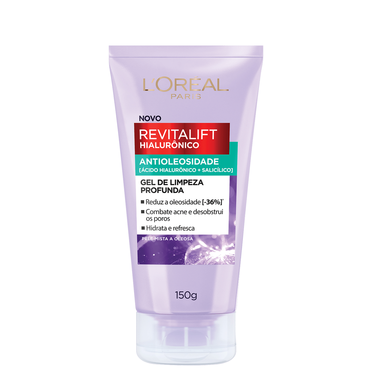 Gel de Limpeza L’Oréal Paris Revitalift Hialurônico Antioleosidade 150g