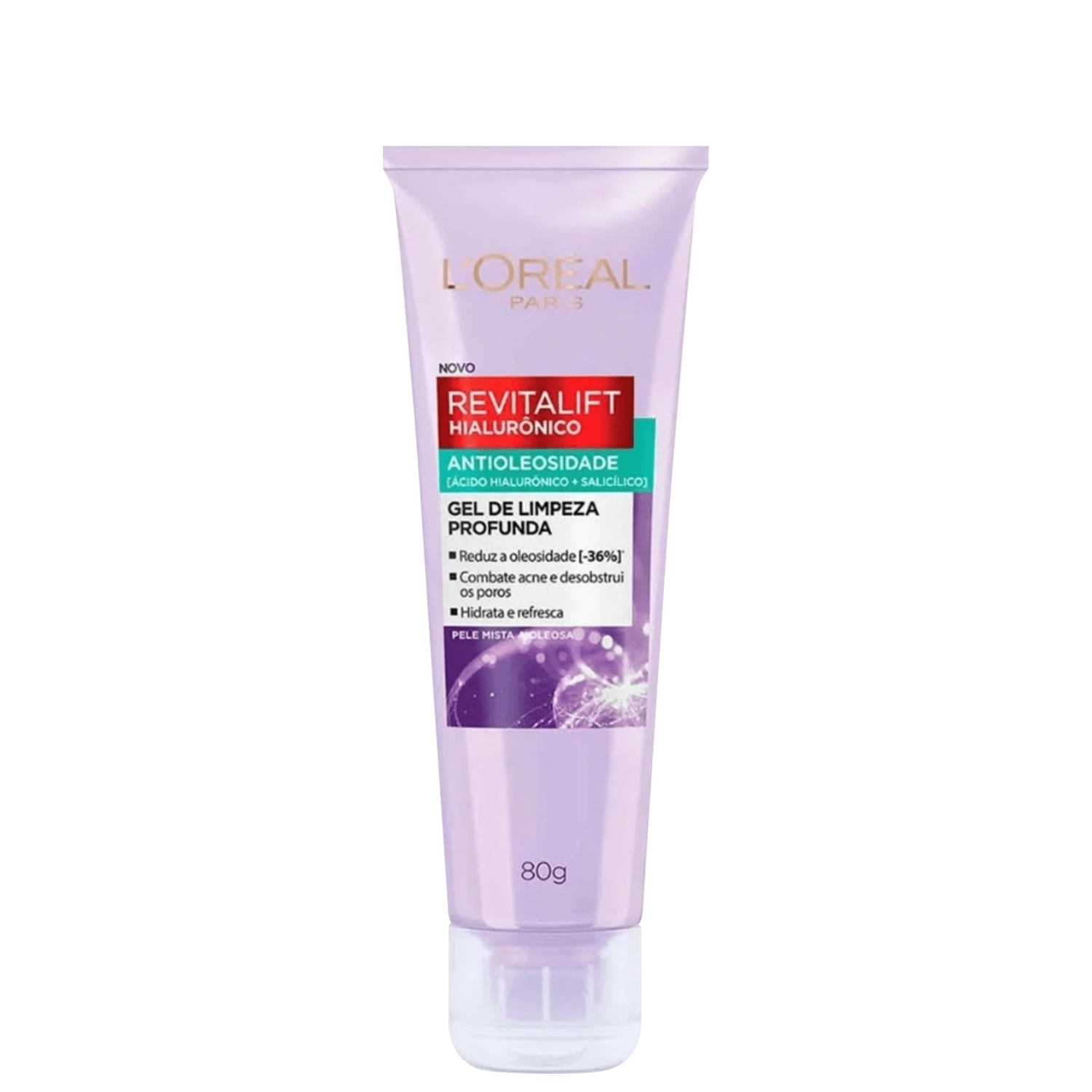 Gel de Limpeza L’Oréal Paris Revitalift Hialurônico Antioleosidade 80g