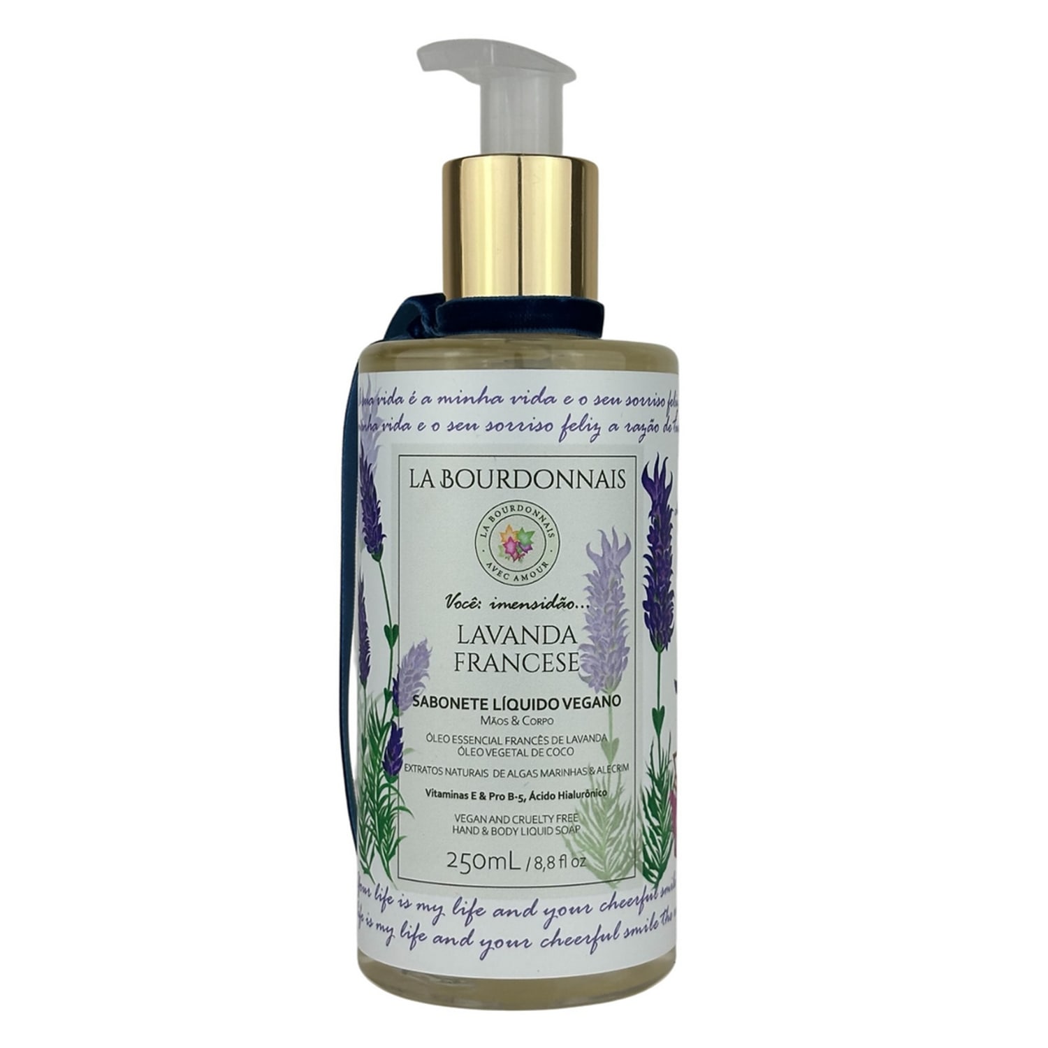 Sabonete Líquido Corporal La Bourdonnais Lavanda Francese 250ml